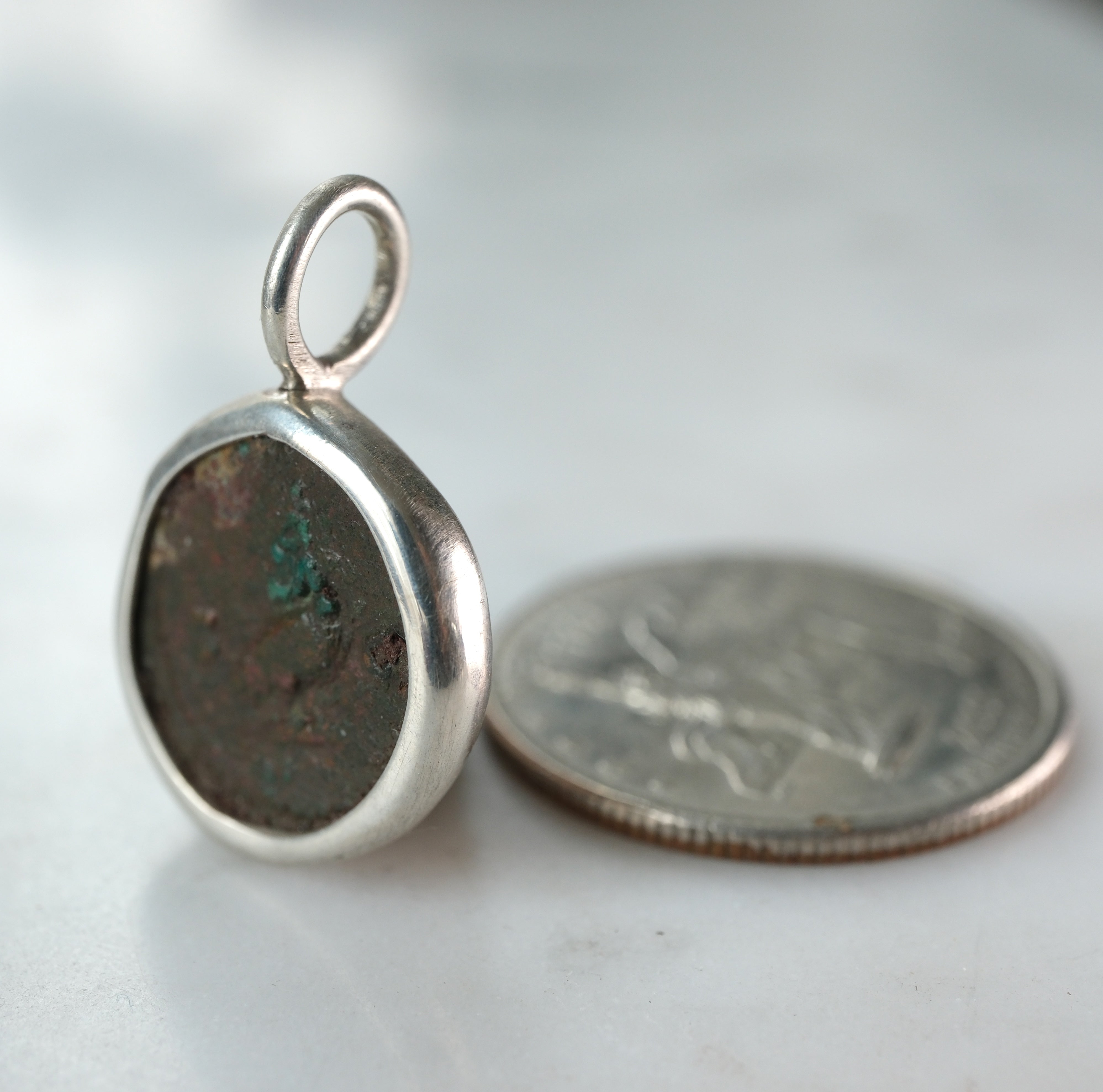 Roman Provincial Bronze - S C Across Field