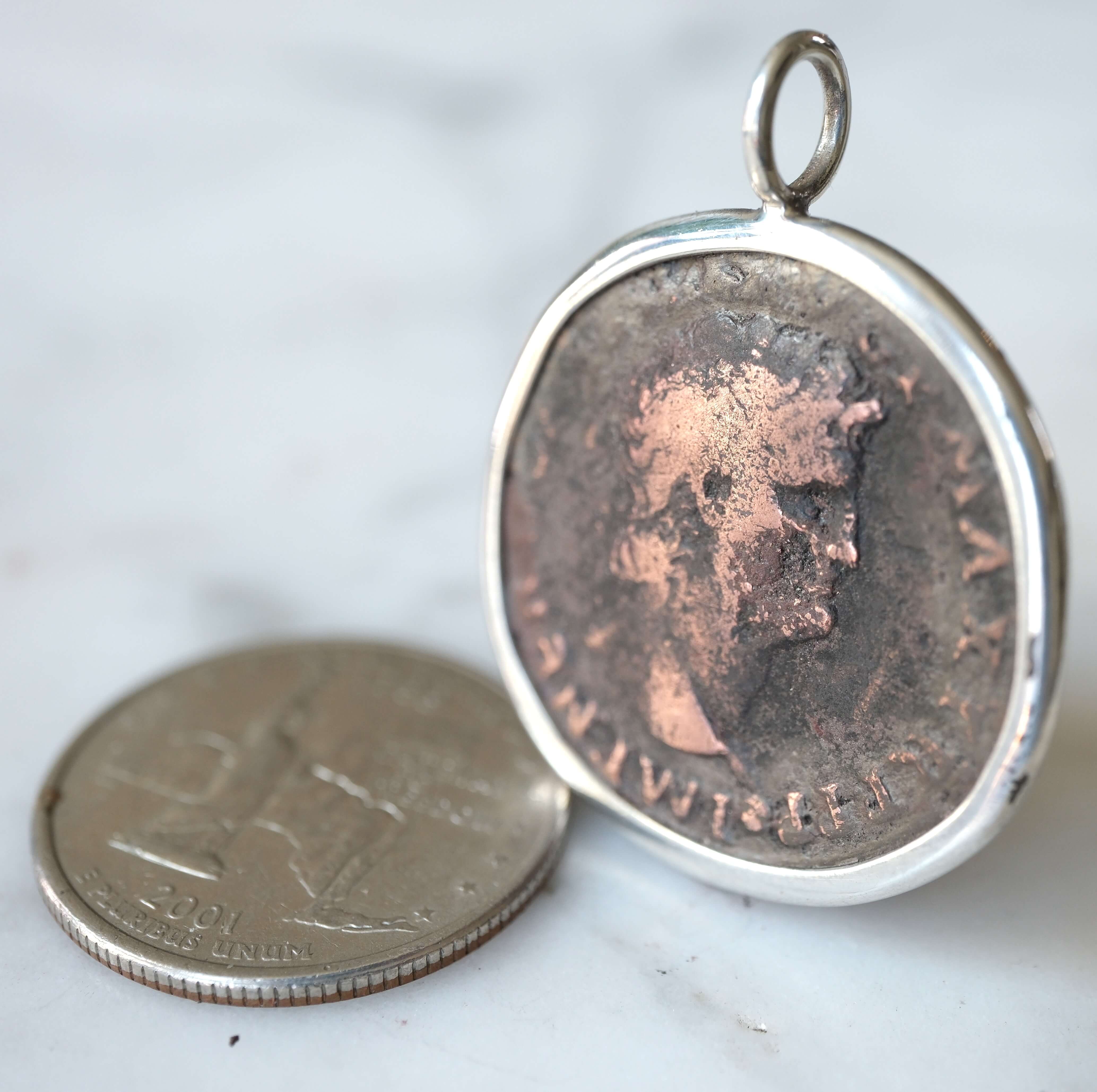 Nero As with Victory in Silver