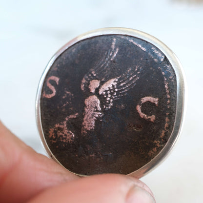 Nero As with Victory in Silver