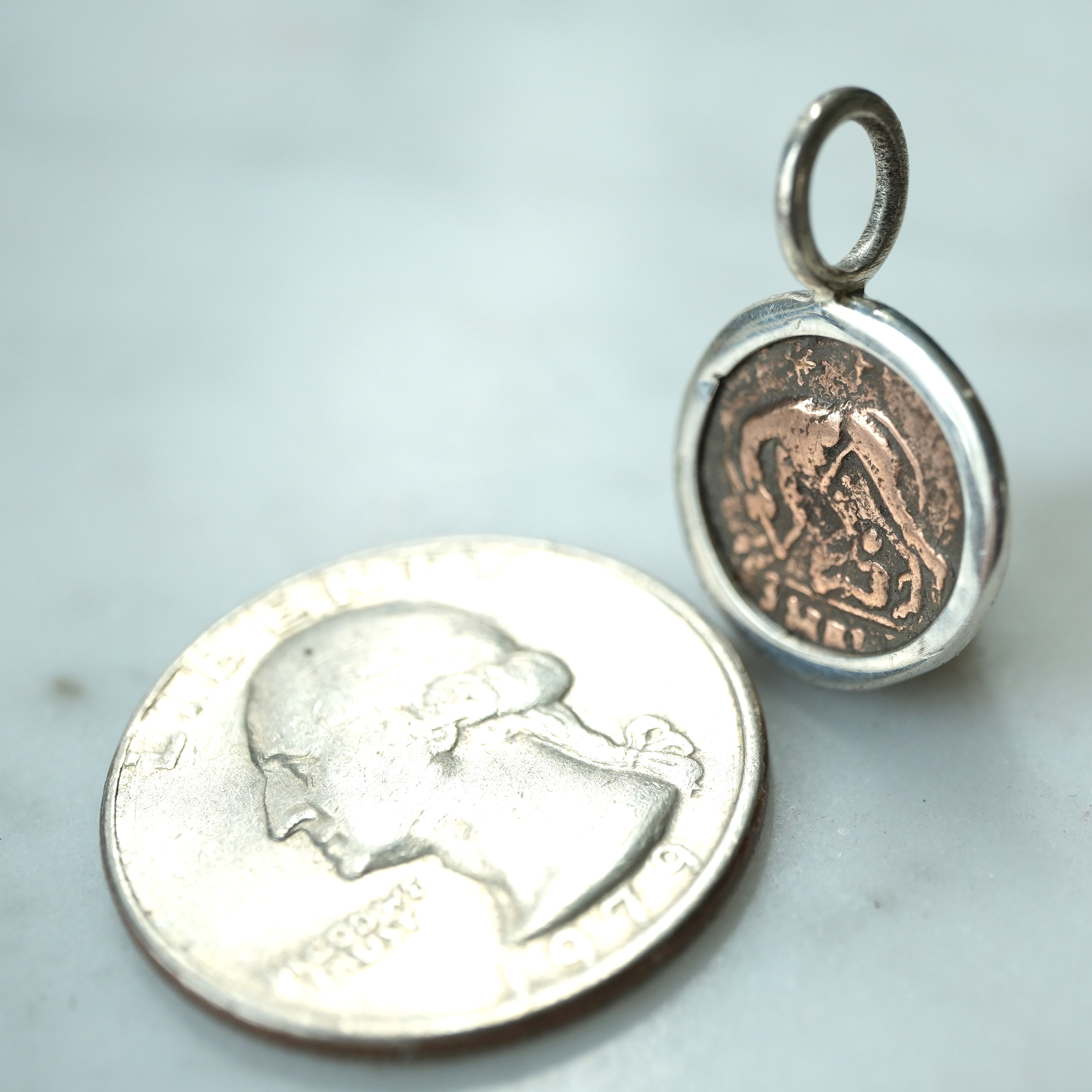 Constantine I Commemorative Silvered Bronze #4