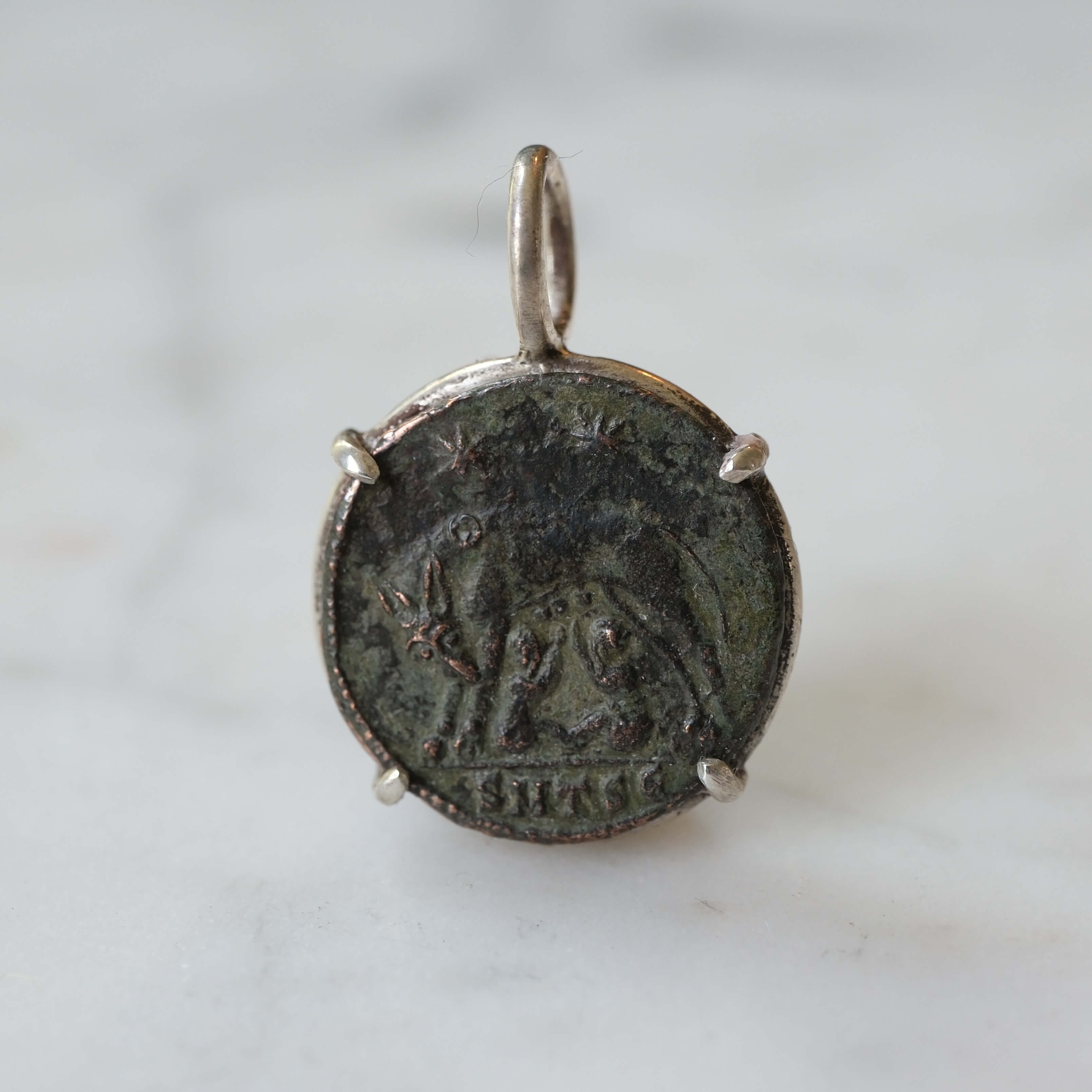 Constantine I Commemorative Silvered Bronze #2