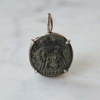 Constantine I Commemorative Silvered Bronze #2