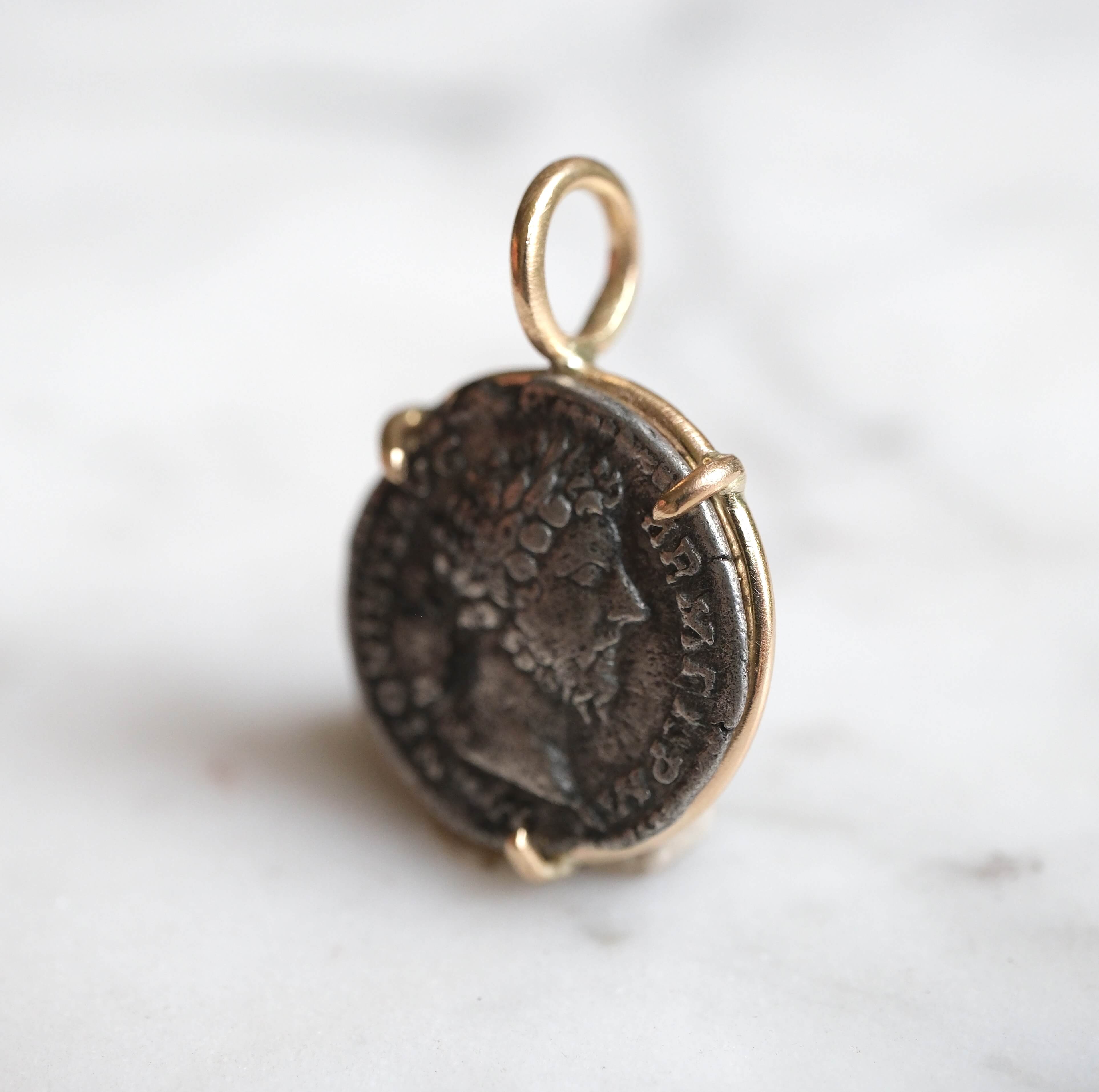 Marcus Aurelius & Mars — 14k Gold