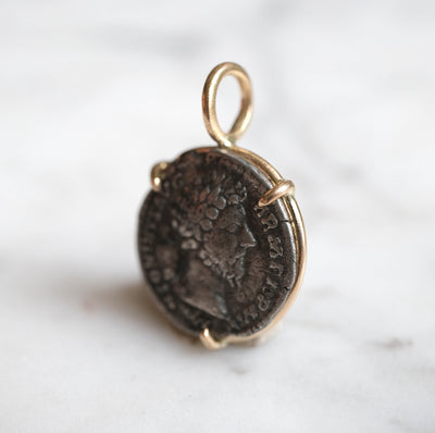 Marcus Aurelius & Mars — 14k Gold