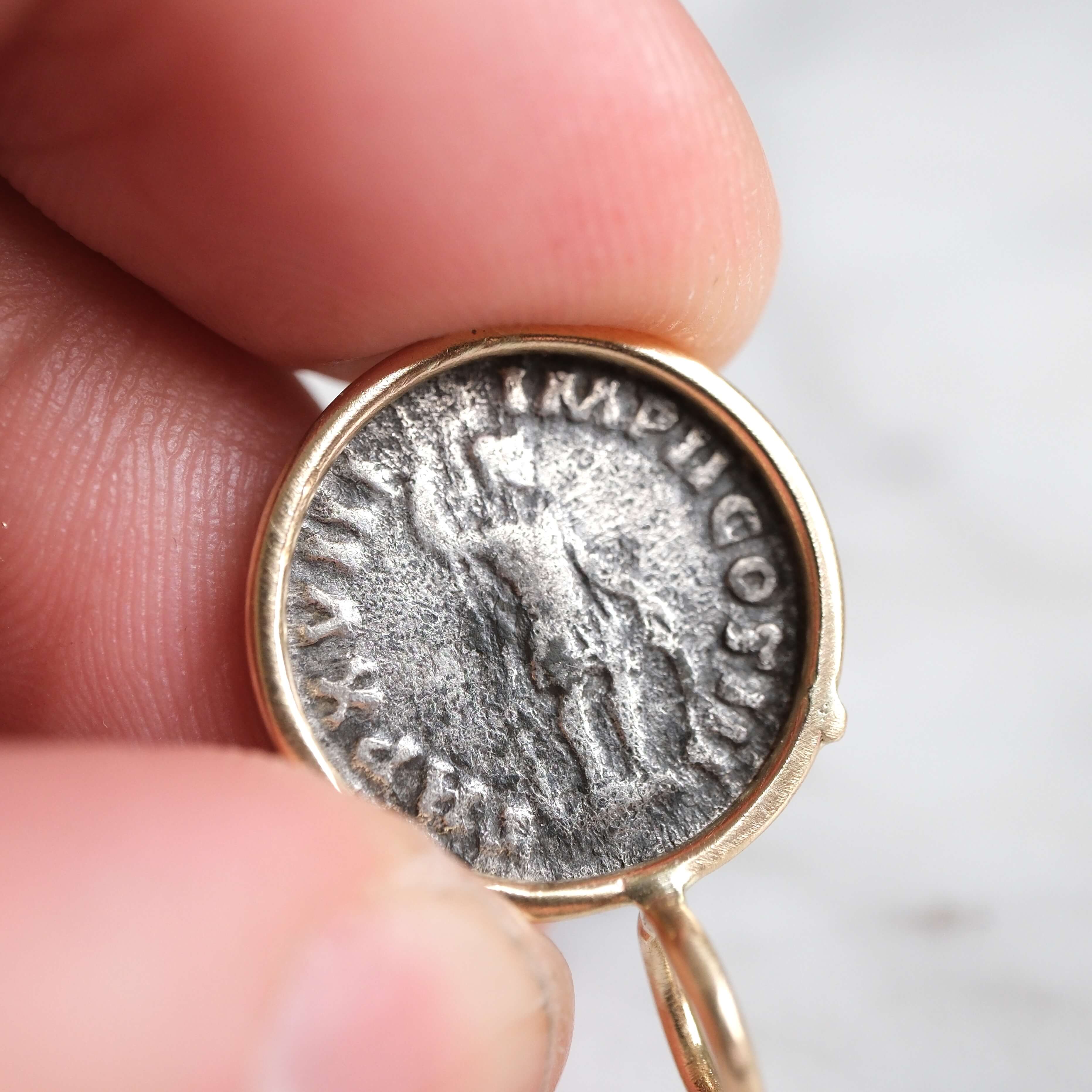 Marcus Aurelius & Mars — 14k Gold