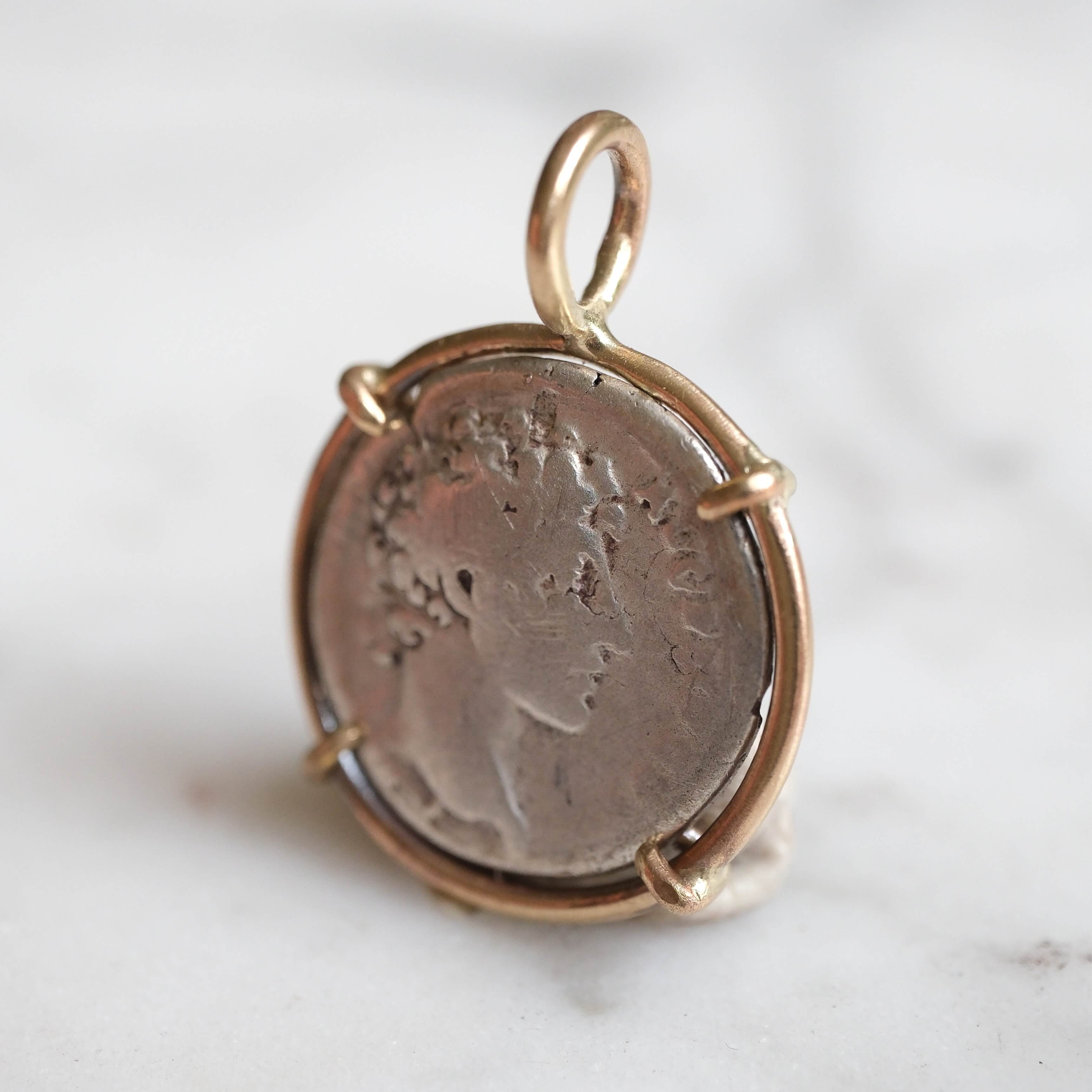 Young Marcus Aurelius — 14k Gold