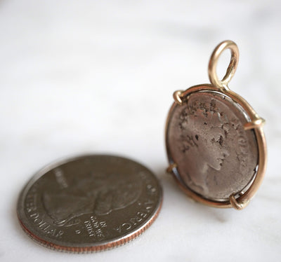Young Marcus Aurelius — 14k Gold