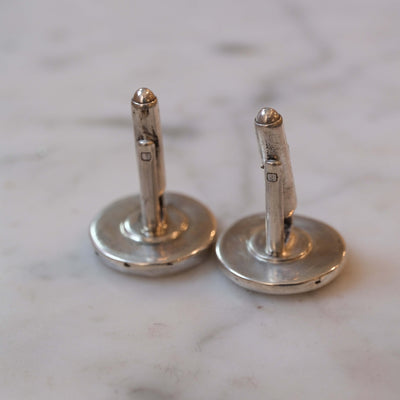 Marcus Aurelius Cufflinks — Two Moments in a Reign