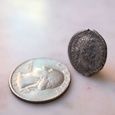 Marcus Aurelius II  | Felicitas | Ancient Roman Coin Pendant | Made to Order