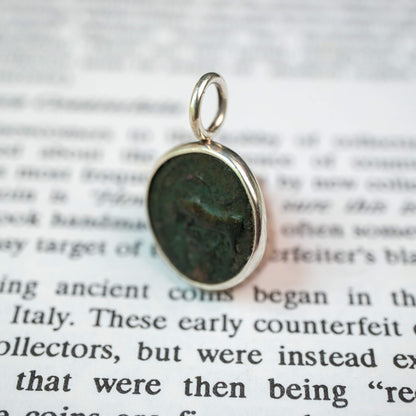 Dolphin and Bull, Sicily, in Silver