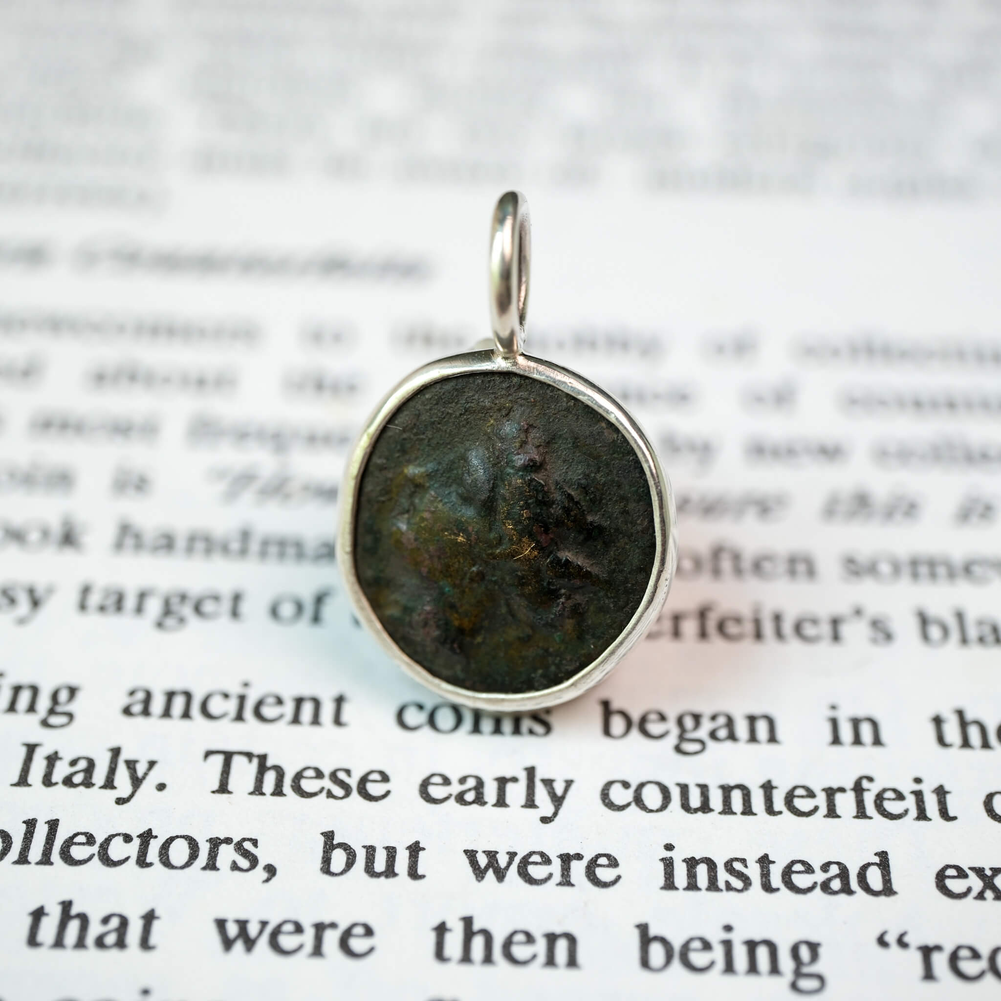 Dolphin and Bull, Sicily, in Silver