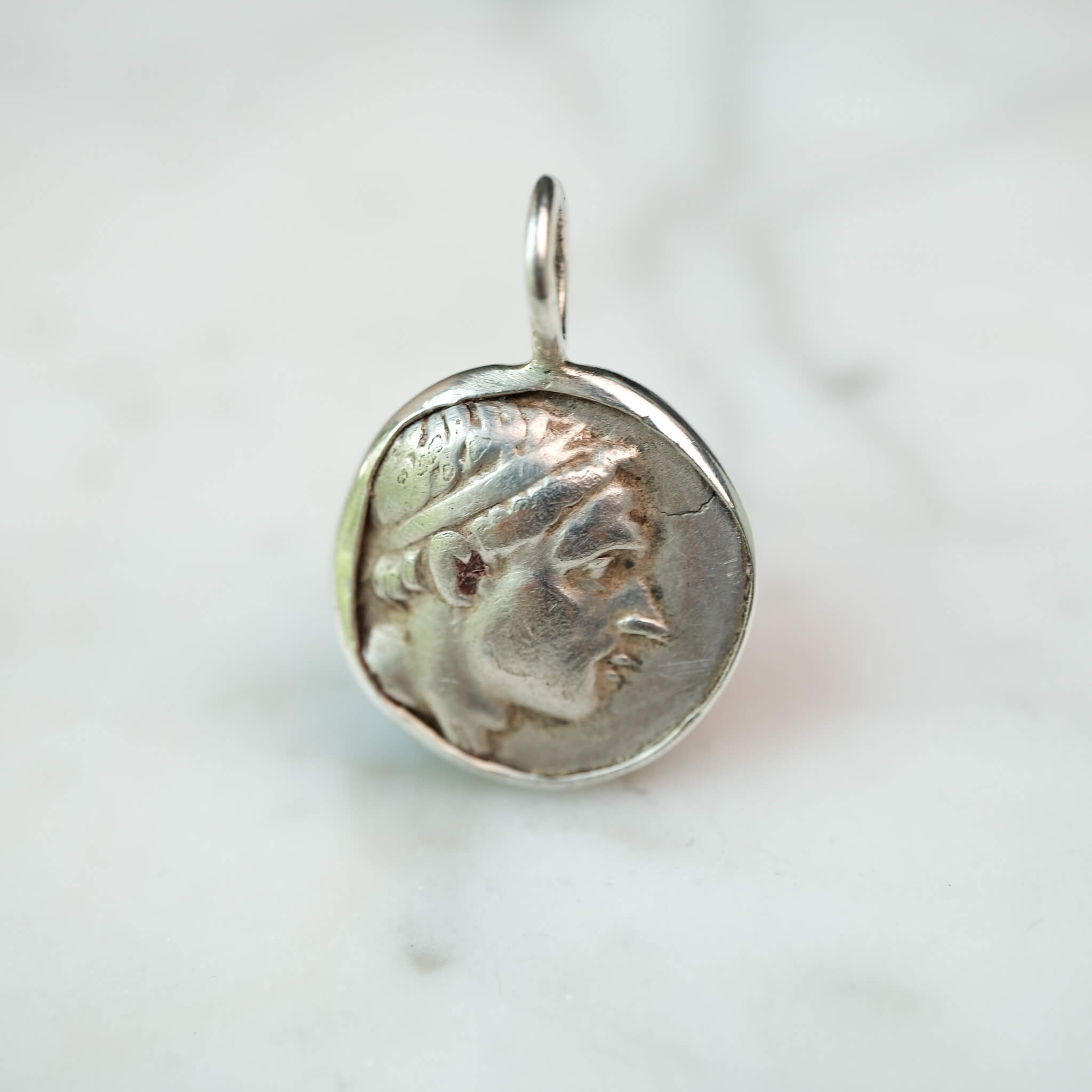 Antiochos and the Elephant | Apameia, 222–187 BC | Silver Drachm in Sterling Silver