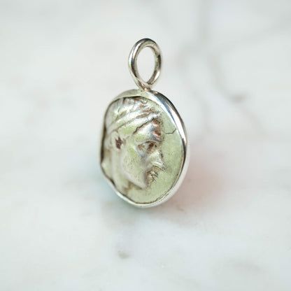Antiochos and the Elephant | Apameia, 222–187 BC | Silver Drachm in Sterling Silver