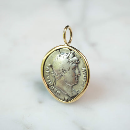 Hadrian, Moon & Stars in Gold