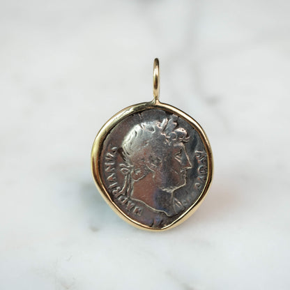 Hadrian, Moon & Stars in Gold
