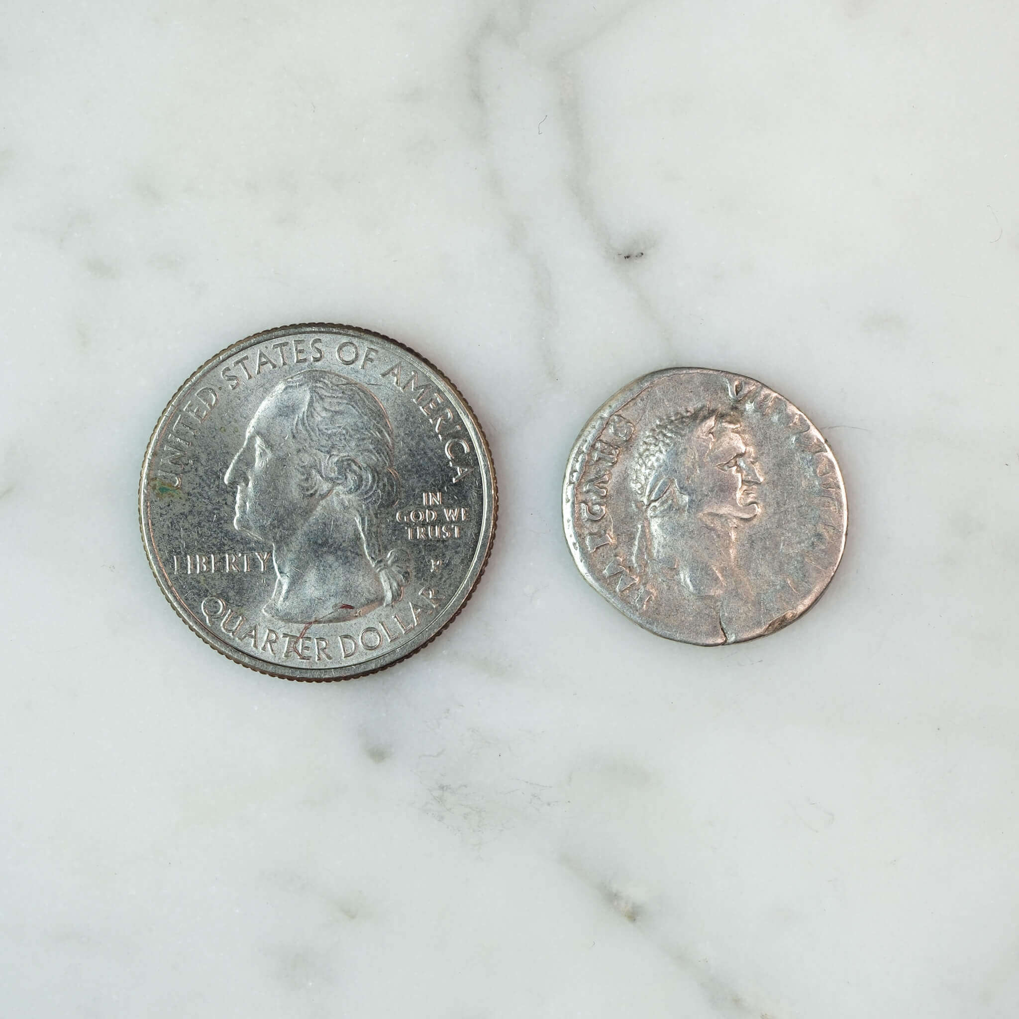 Vespasian Silver Denarius #3 Eagle