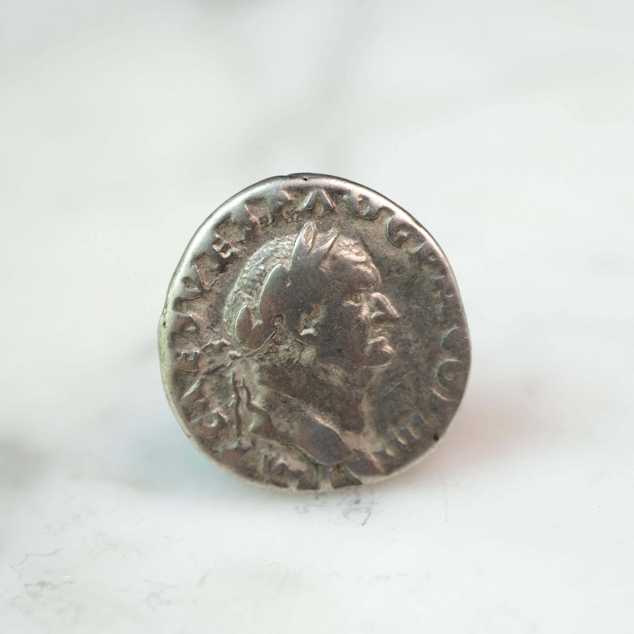 Vespasian Silver Denarius #4 Jupiter