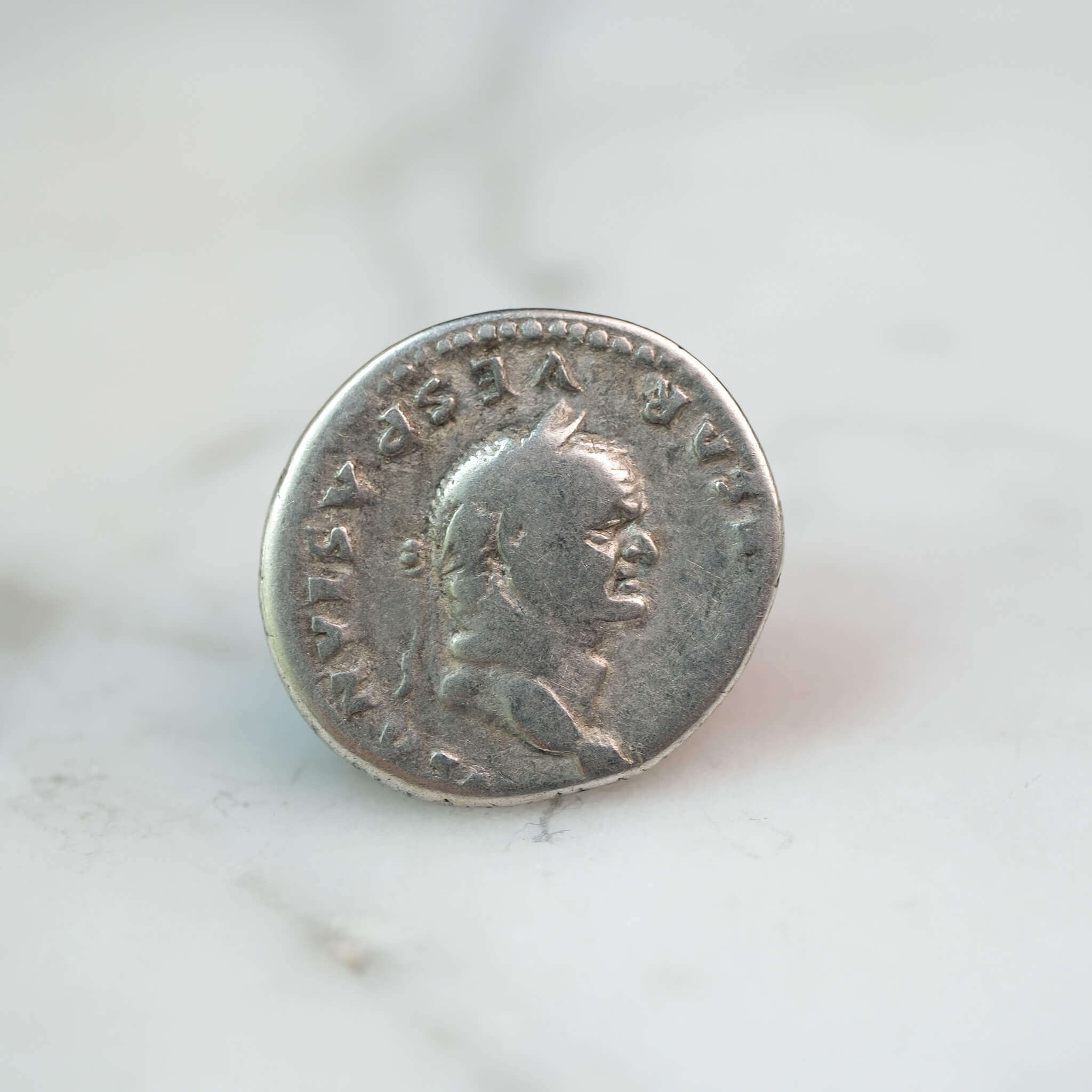 Vespasian Silver Denarius #3 Eagle