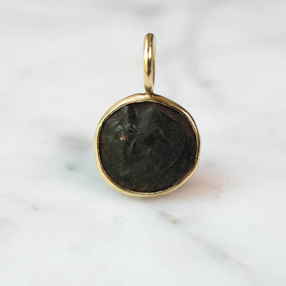 Syracuse Octopus Pendant in Gold