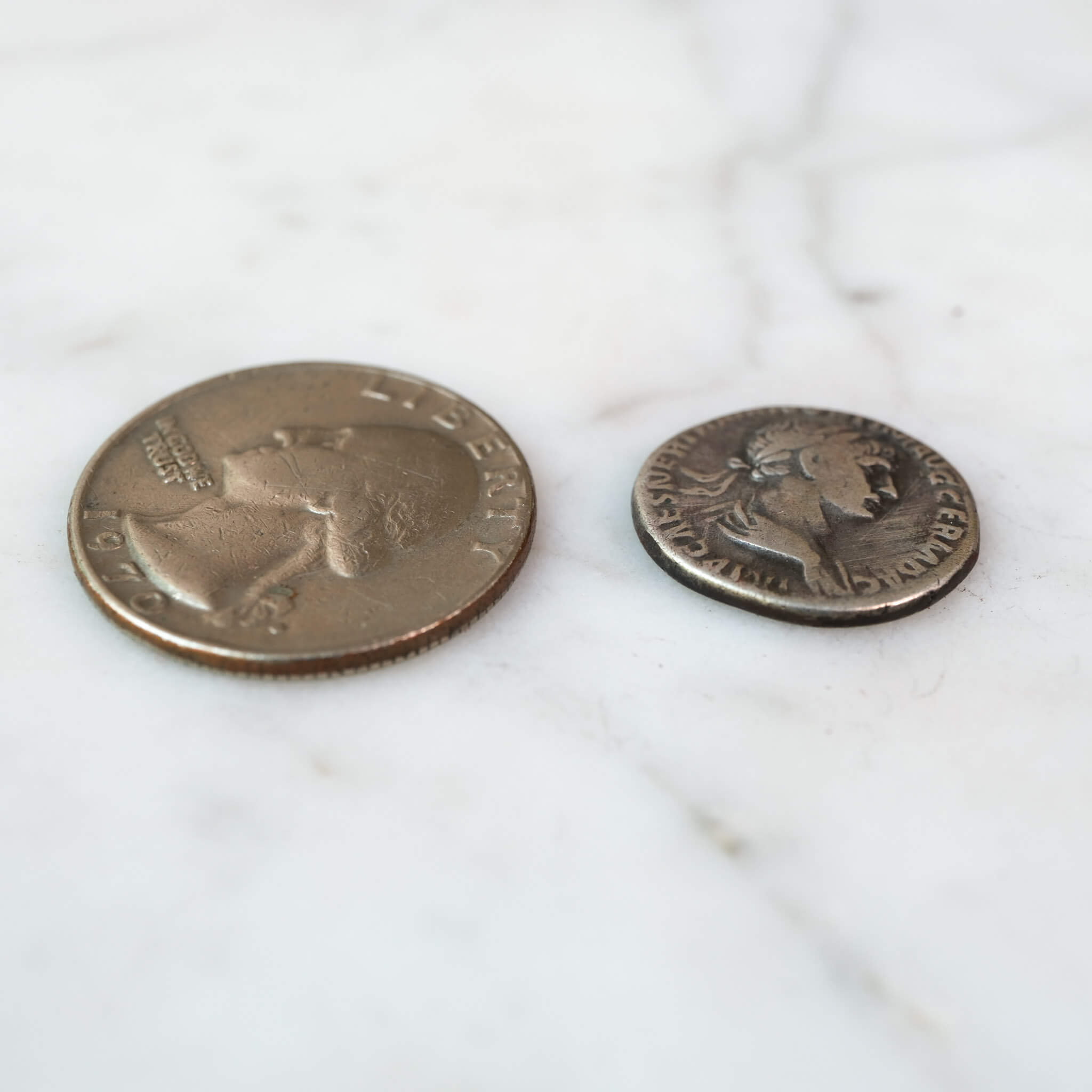 Custom Order – Hadrian & Moneta Silver Denarius