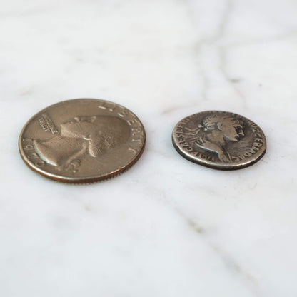 Custom Order – Hadrian & Moneta Silver Denarius
