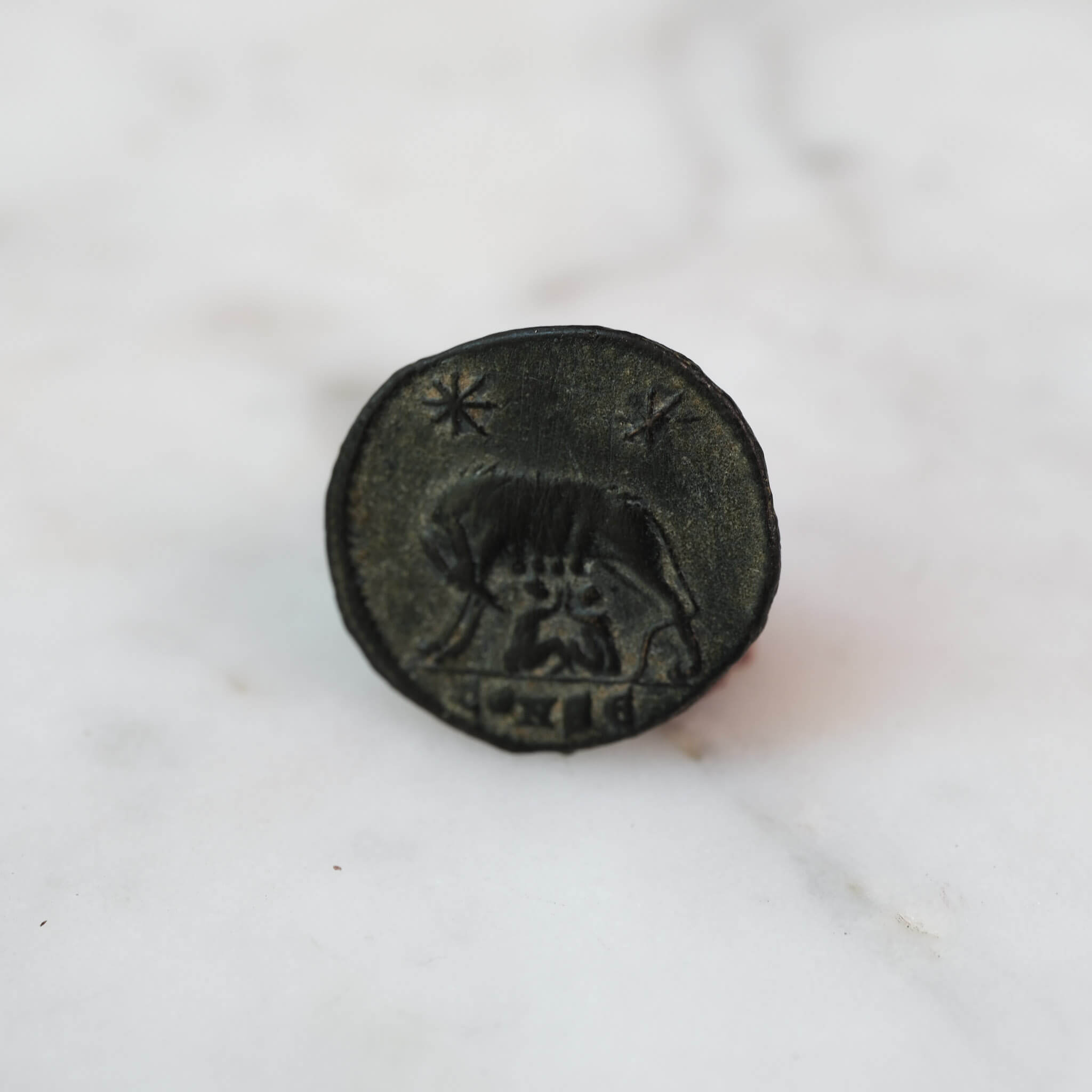 Constantine I – Romulus and Remus Bronze