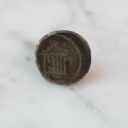 Custom Order – Silver Denarius of Petillius Capitolinus | Temple of Jupiter Capitolinus(Approx. 3 weeks)