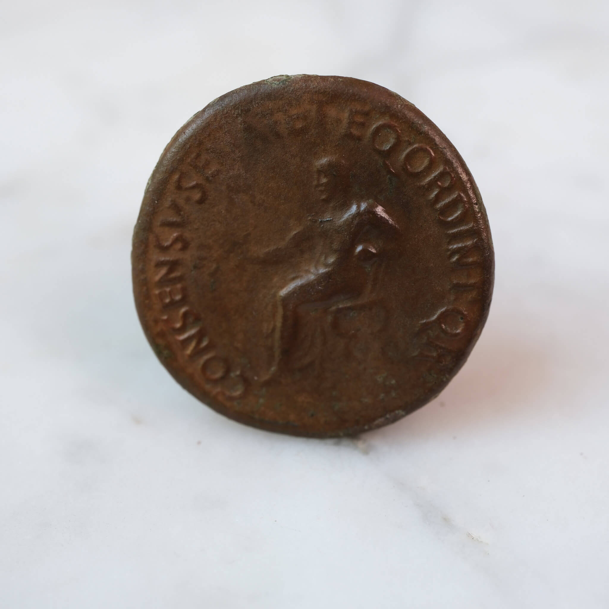 Caligula & Augustus Bronze Dupondius