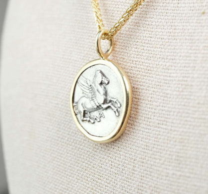 Corinthian Stater Pendant in 18k Gold