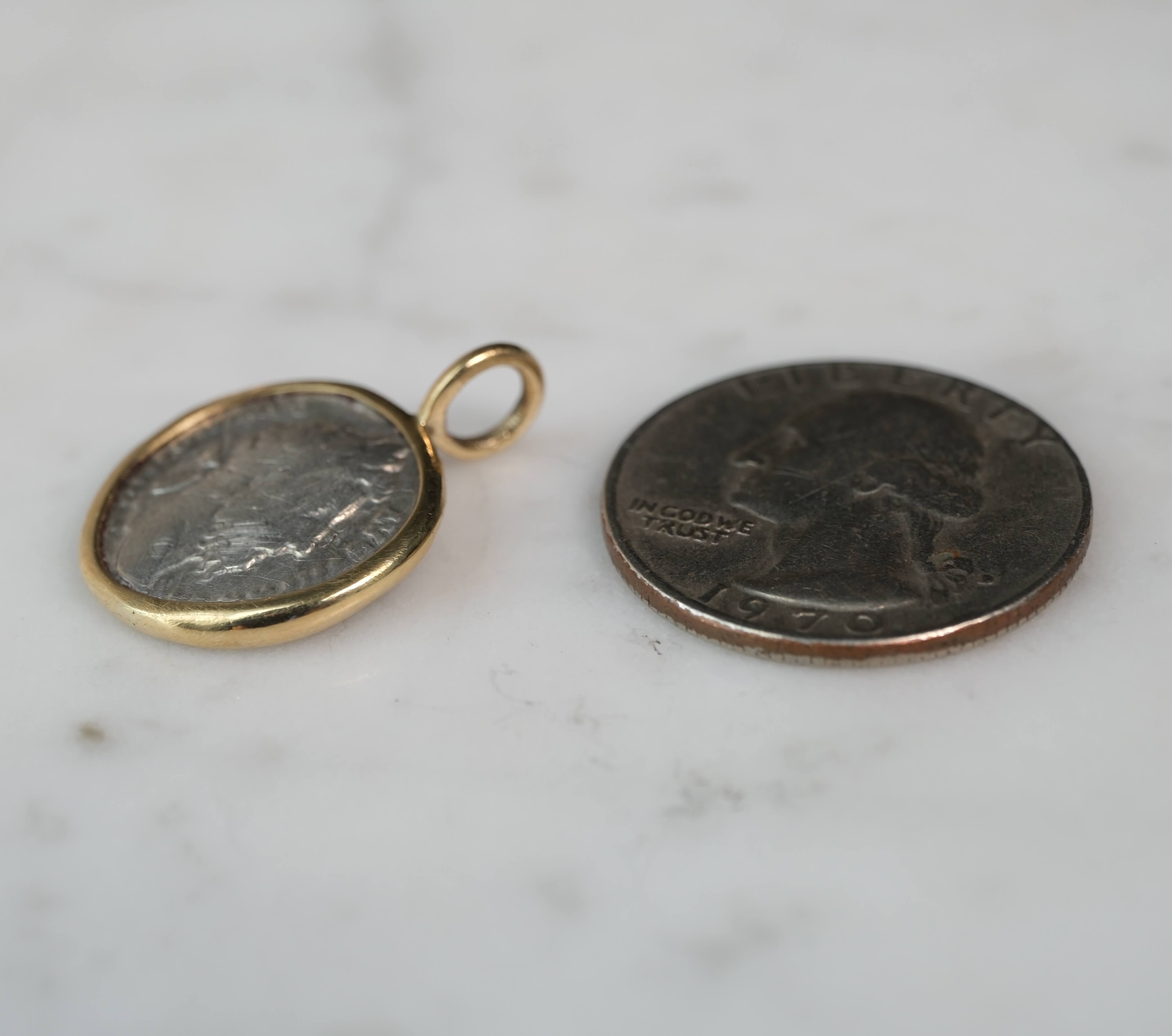 Marcus Aurelius in 18k Gold