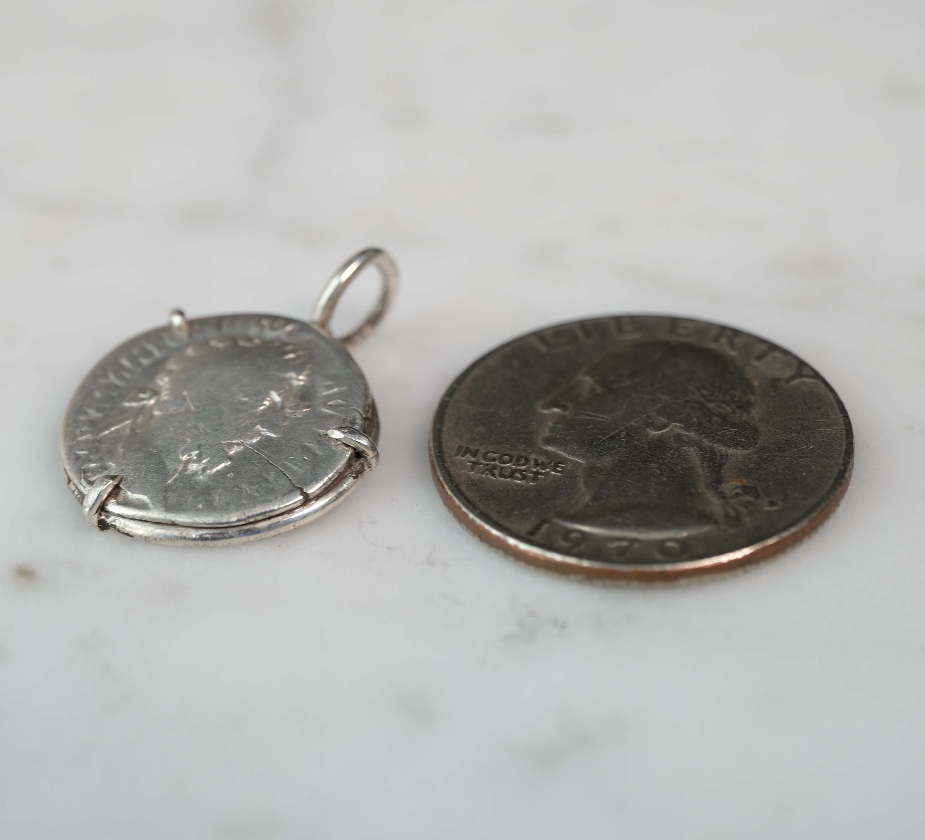 Marcus Aurelius in Sterling Prong