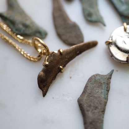 Dolphin Money Set in Gold