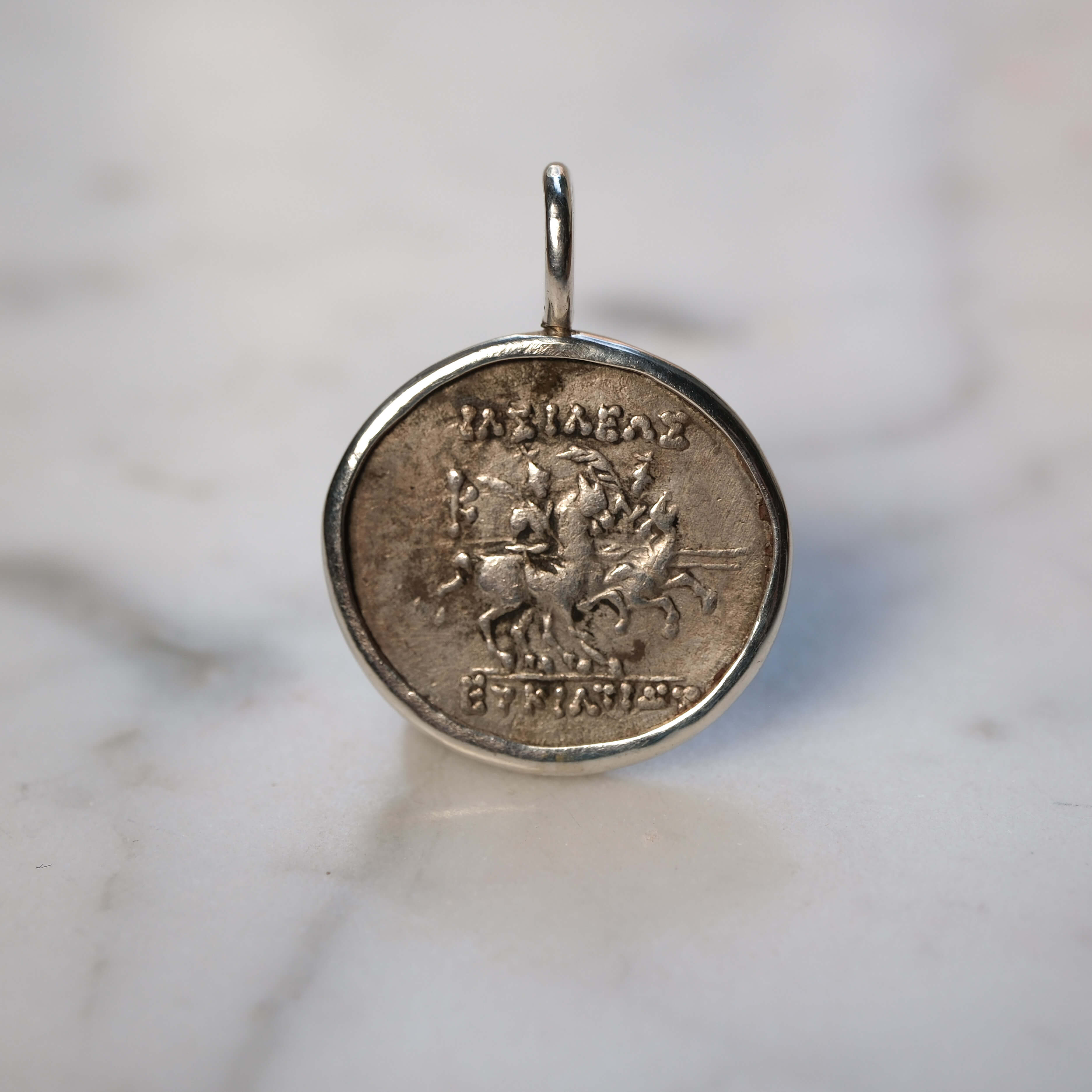 Eukratides and the Dioscuri in Silver