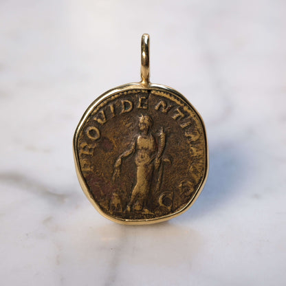 Orichalcum Sestertius in Solid 18k Gold