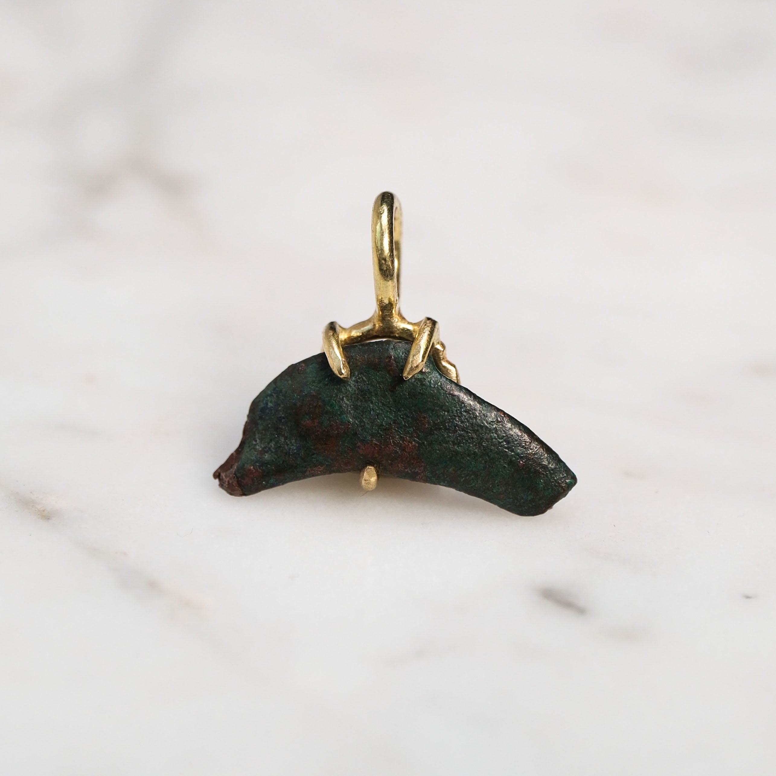 Dolphin Money Set in Gold