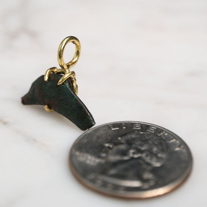 Dolphin Money Set in Gold