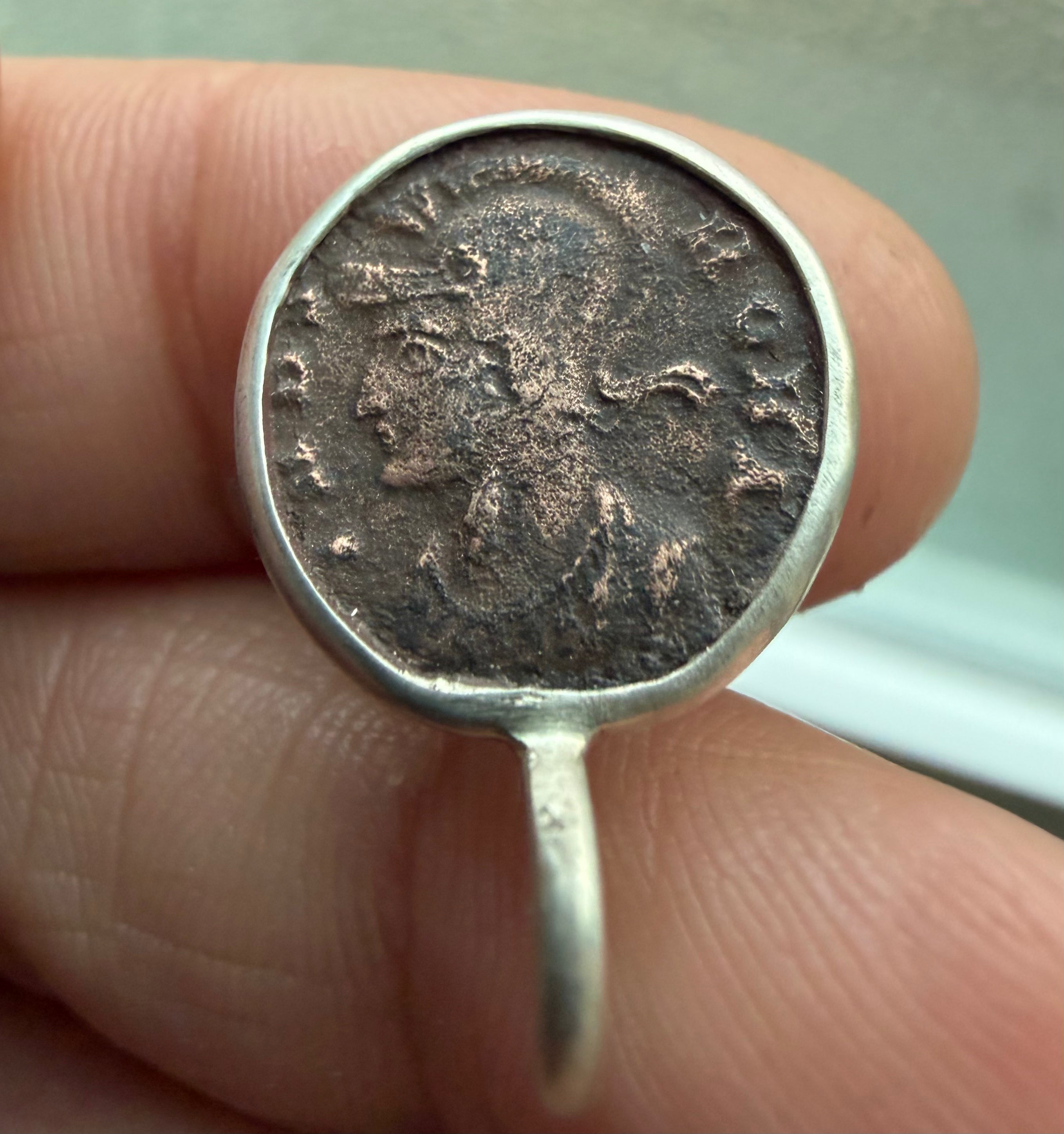 Constantine I Commemorative Silvered Bronze