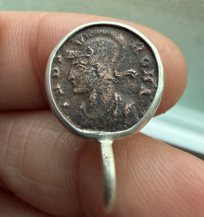 Constantine I Commemorative Silvered Bronze