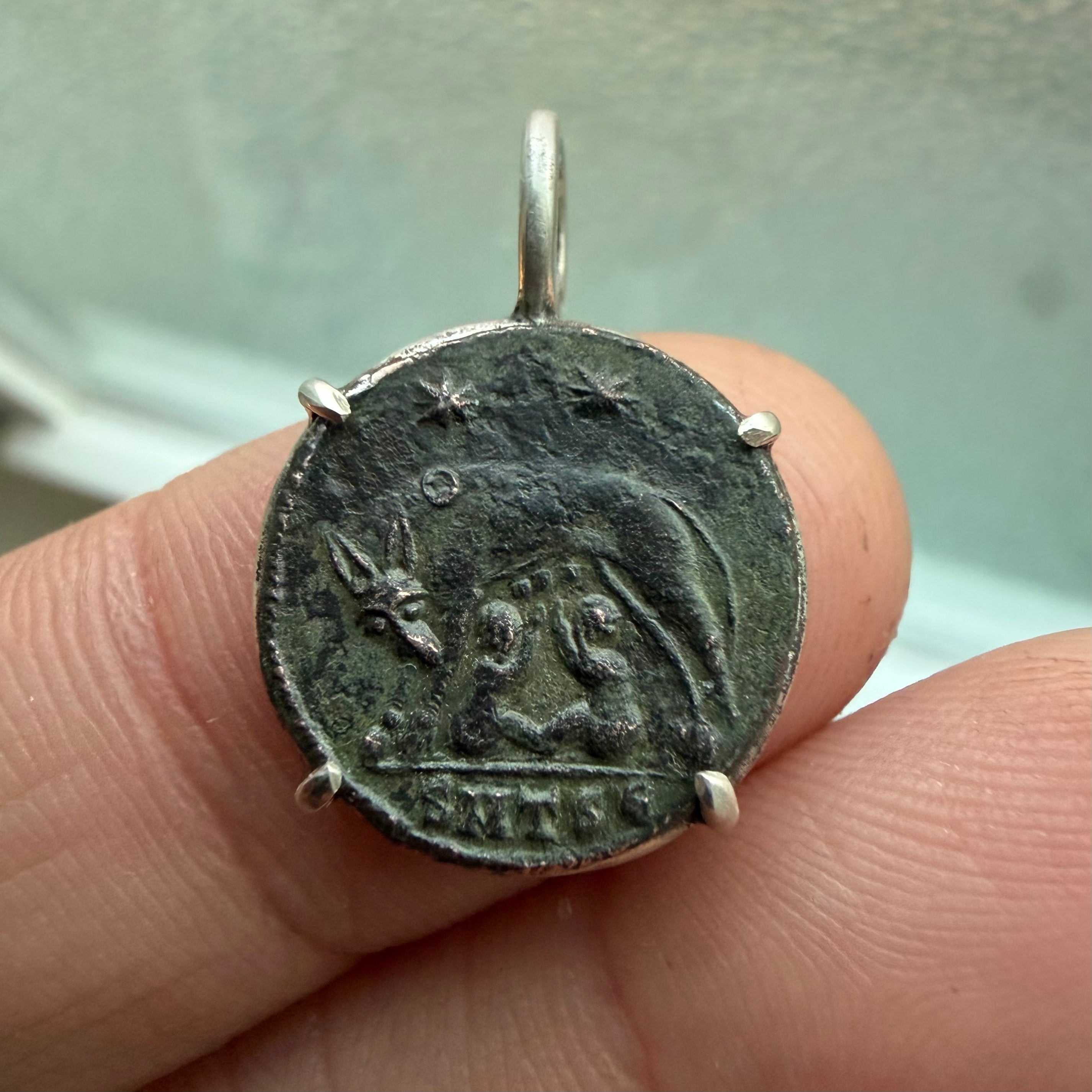 Constantine I Commemorative Silvered Bronze #2