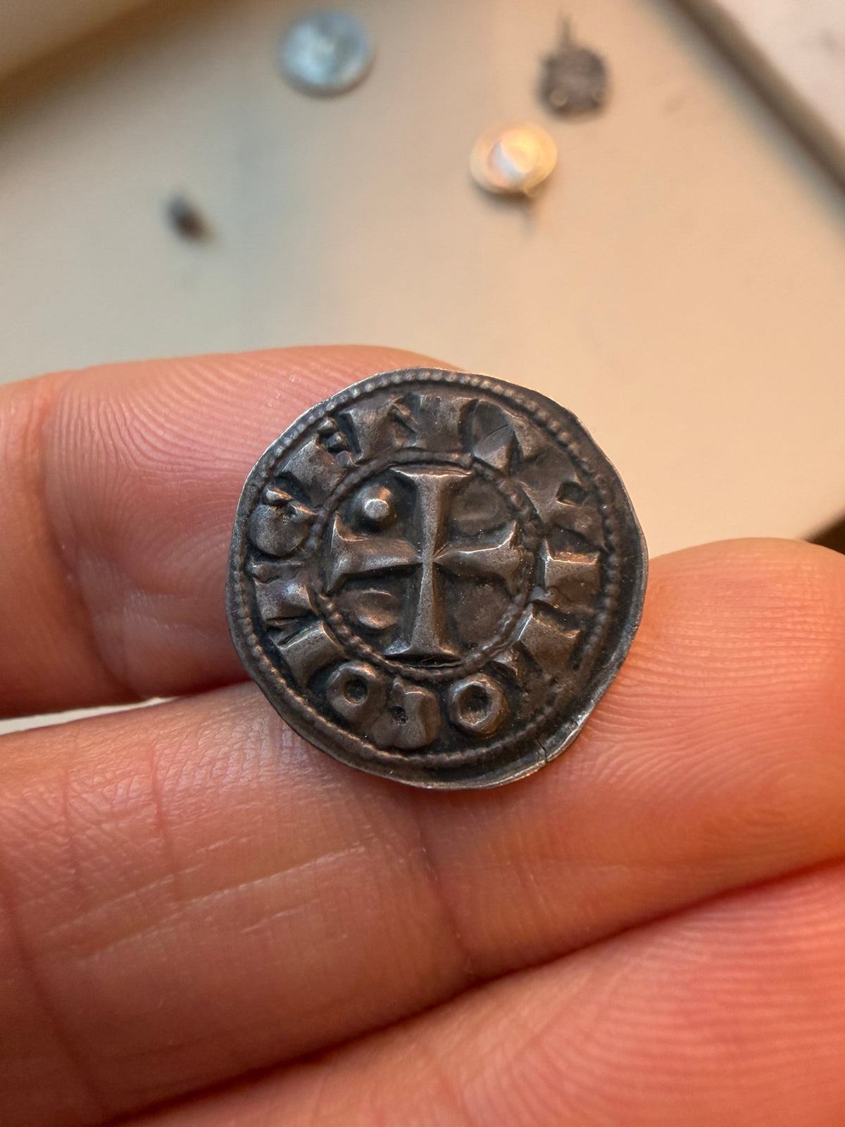Medieval French Denier of Béarn — Made to Order Ancient Coin Pendant