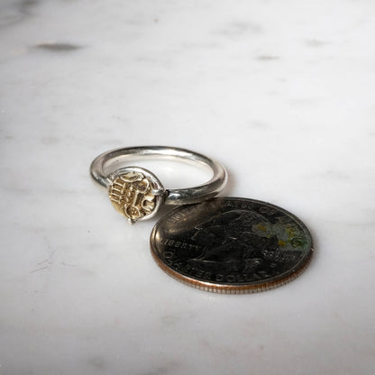 Cochin Gold Fanam Ring #2