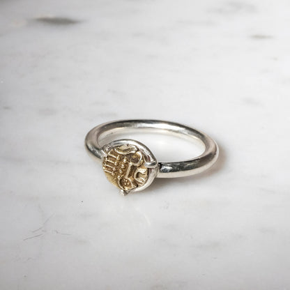 Cochin Gold Fanam Ring #2