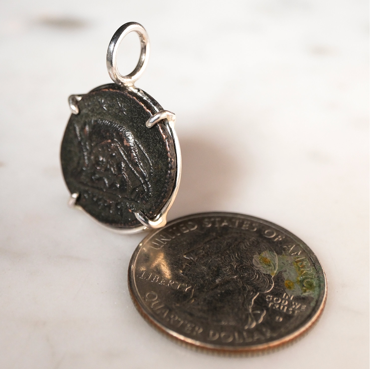 Constantine I Commemorative Silvered Bronze #2